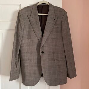 NWT Men’s Reiss Houndstooth Plaid Blazer